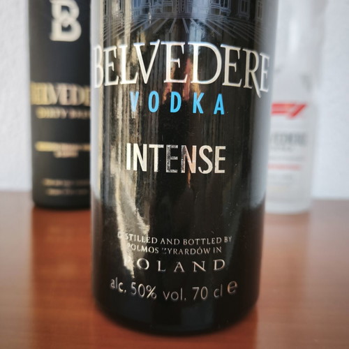 Belvedere vodka set, limited edition collectible bottles