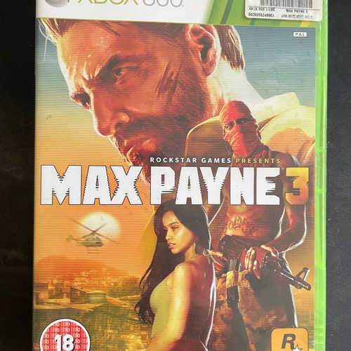 Max Payne 3 Xbox 360 game like new, action