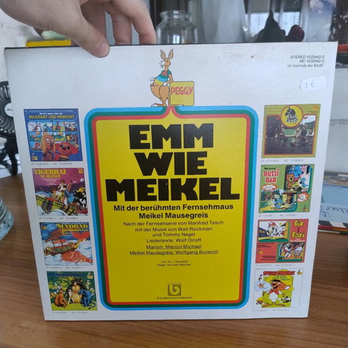 German vinyl record for children like new