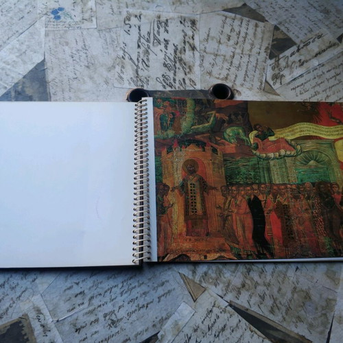 Aget Iraklis 1970 calendars used, Greek images in Venice