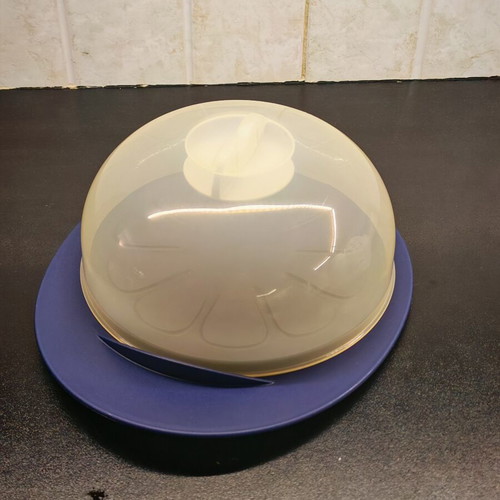 Tupperware vintage cheese container like new with protective lid