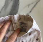 Κολάν βρεφικό H&M λευκό φλοραλ μεταχειρισμένο, μέγεθος 3-6m