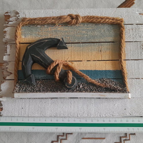 Decorative frame set with sea theme, new