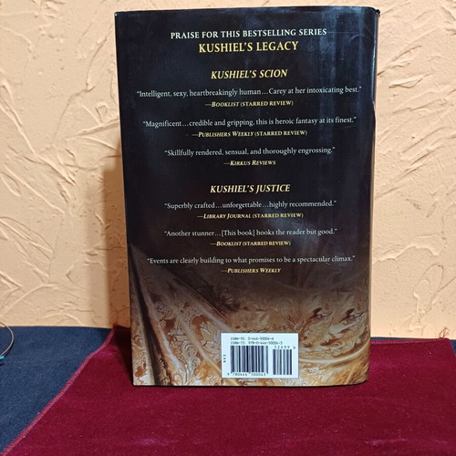 Kushiel's Mercy book like new, historical fantasy by Jacqueline Carey