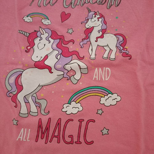 All Unicorn and All Magic T-shirt like new, girls 5-6 years