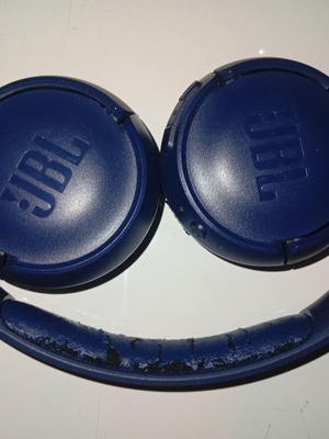 JBL 510BT безжични слушалки употребявани, сини, работещи