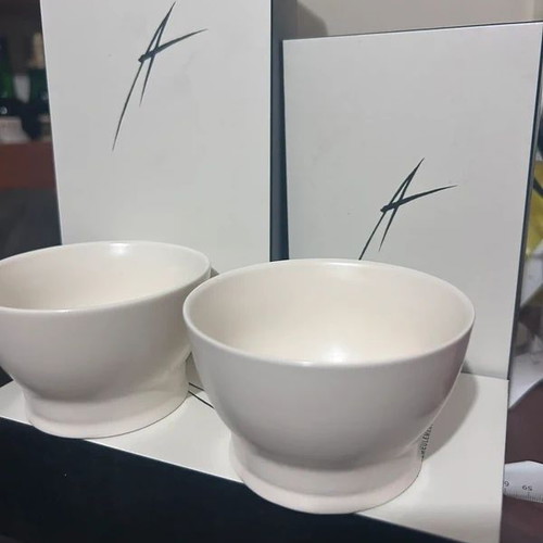 Set of 2 Ra cups Ann Demeulemeester for Serax, new in luxury box