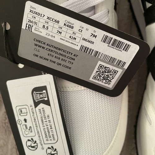 Armani Exchange sneakers size 41, white