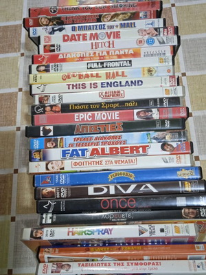 DVD comedy movies used, pack of 24