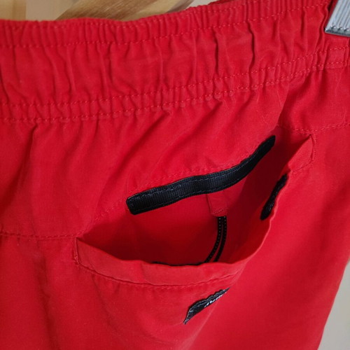 Quiksilver men's swimwear like new, red, size M