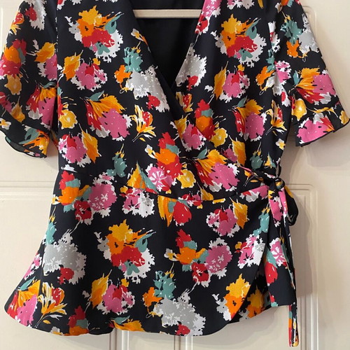 Floral shirt Zara Trafaluc Collection like new, size L
