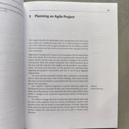 Testing in Scrum book like new, English