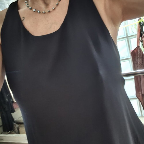 Evening dress black size L like new