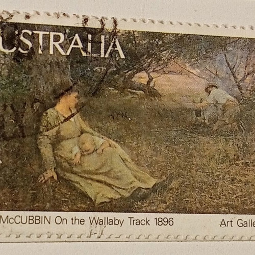 Australia stamp used