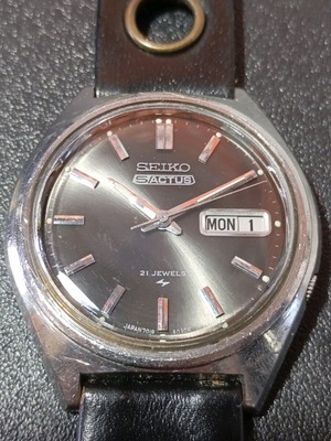 Seiko 5 Actus 7019-8010 Αυτόματο Ρολόι Ανδρικό Μεταχειρισμένο Vintage