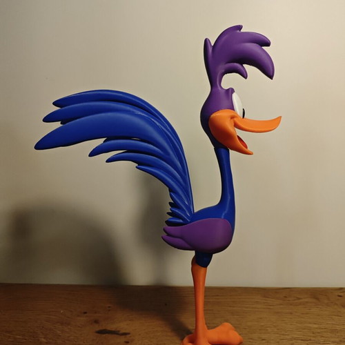 Road Runner Looney Tunes 3D Print Figure like new