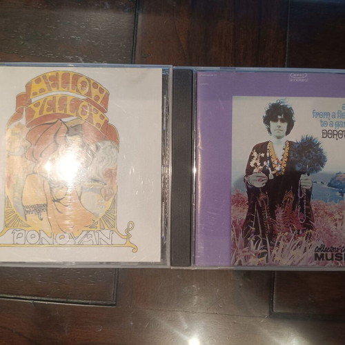 Donovan collectible CDs Mellow Yellow & A Gift From A Flower To A Garden like new