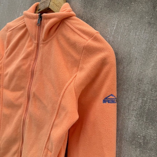 McKinley fleece jacket like new, orange, size XS