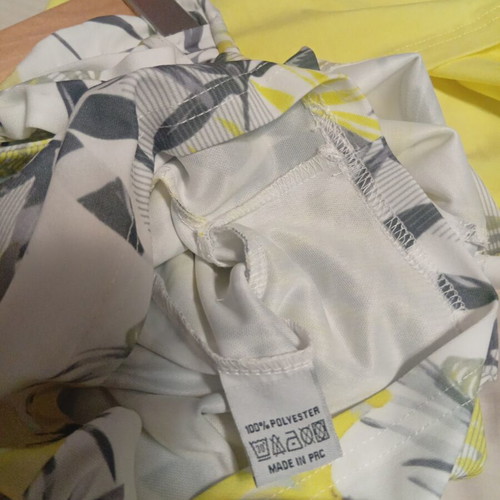 Ebita summer set for girls size 12, new, colorful yellow