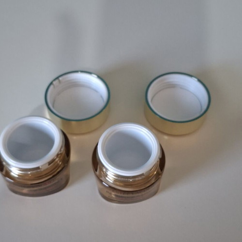 2 empty Estee Lauder Revitalizing Supreme+ eye cream jars 15 ml