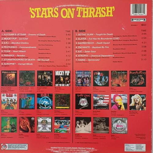 Stars on Thrash LP used, metal
