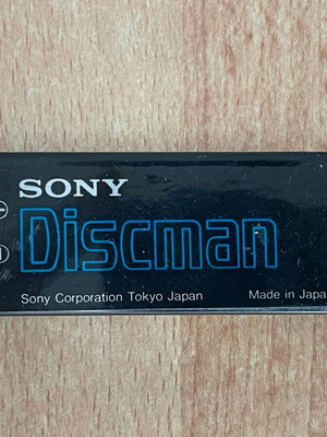 Sony BP-2EX battery for Discman like new, collectible