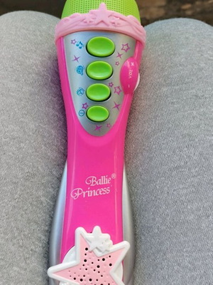 Children's microphone used