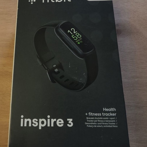 Fitbit Inspire 3 fitness tracker, midnight zen band