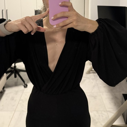 Bubblegun black jumpsuit like new, size S/M