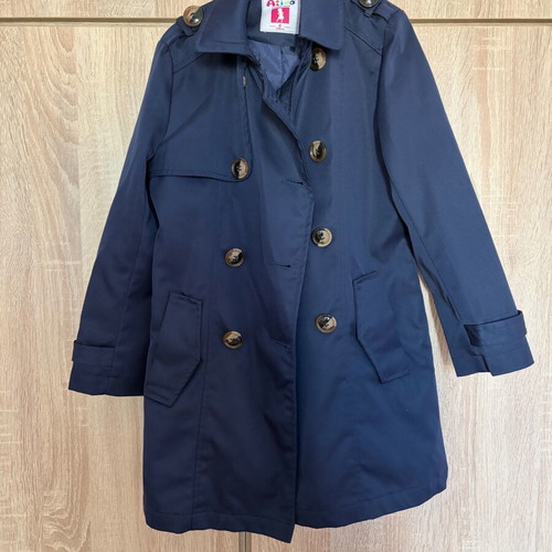 Blue Ativo trench coat 8 years like new, unworn