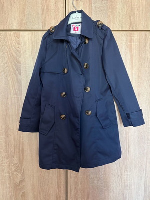 Blue Ativo trench coat 8 years like new, unworn