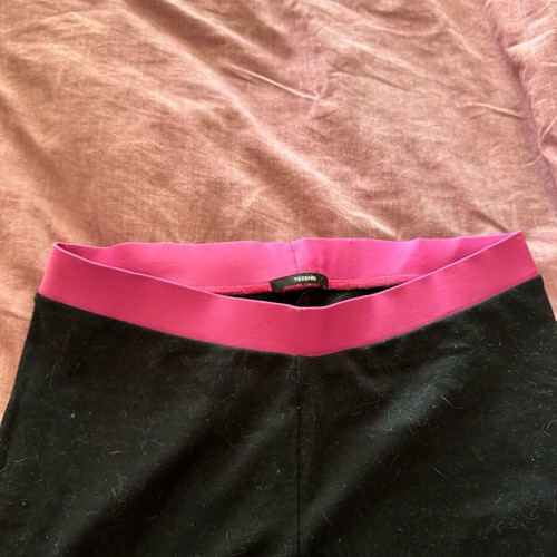 Tezenis sports leggings like new, black, size small