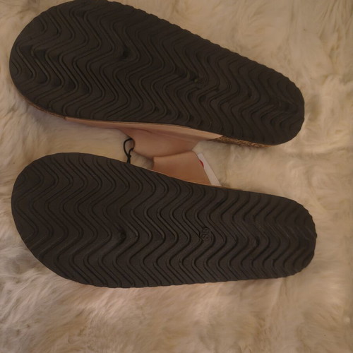 Sinsay Anatomical Sandals Size 38 Nude Pink New