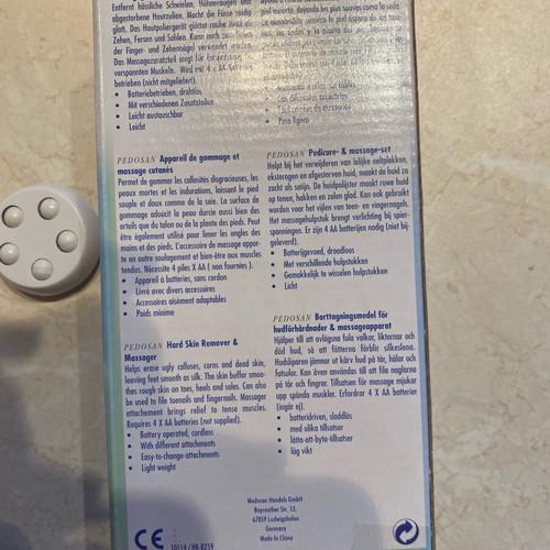 Medosan Pedosan for foot care and massage like new