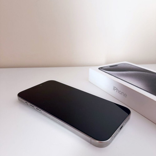 iPhone 15 Pro Max 256GB White Titanium like new