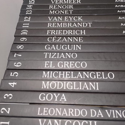 ArtBook Electa complete collection of 34 art books like new