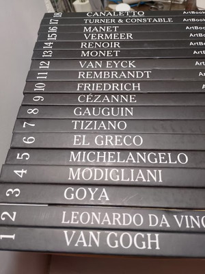ArtBook Electa complete collection of 34 art books like new