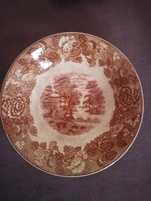 Porcelain bowl antique used in very good condition