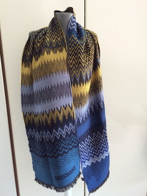 Missoni μάλλινο φουλάρι vintage πολύχρωμο σαν καινούργιο