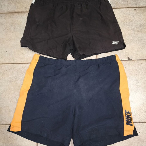 Maui & Sons and Nike swim shorts, size Large, colorful