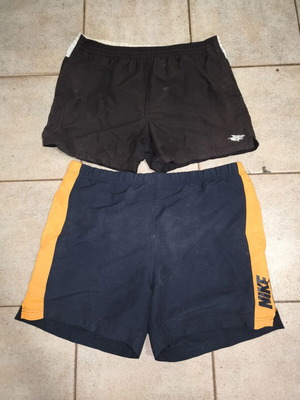 Maui & Sons and Nike swim shorts, size Large, colorful