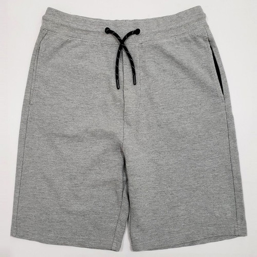 Zara men's knitted shorts bermuda cotton like new, size S-M, gray
