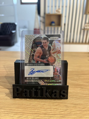 Milos Vujanic 2024-25 Prizm Euroleague Mojo Auto card like new, Anadolu Efes Istanbul