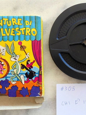 Home Movie Film 8 mm Warner Bros Cartoon Who's Chicken?