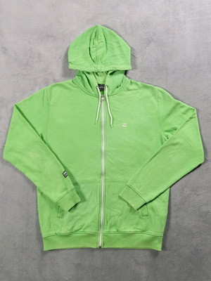 Billabong jacket like new, bright light green, zipper
