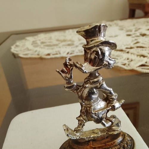 Disney vintage collectible metal figure Scrooge used