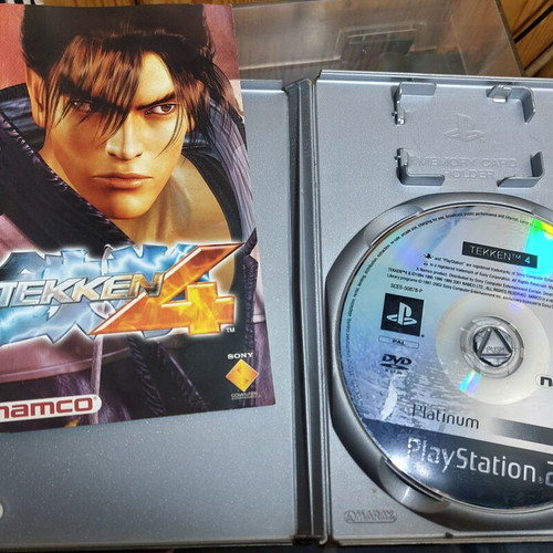Tekken 4 Platinum Edition PS2 game like new, fighting
