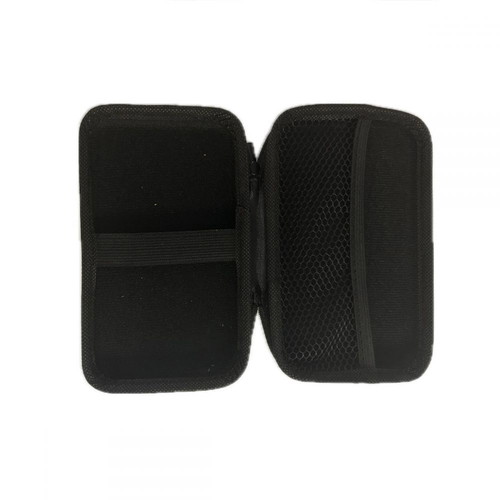 Travel case for cigars/pipe black zipper new 17x9cm
