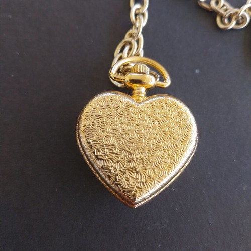 Women's pocket or necklace watch new, functional