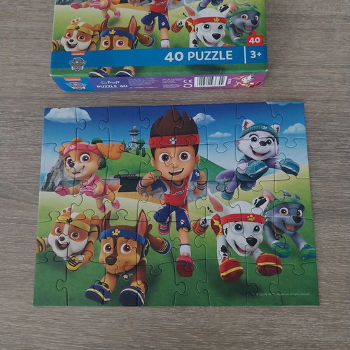 Trefl Paw Patrol children's puzzle 40 pieces like new